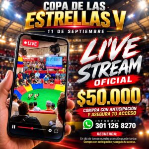 COPA DE LAS ESTRELLAS 5 SEPTIEMBRE 2026